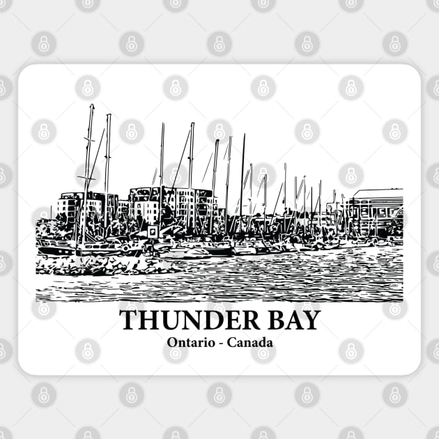 Thunder Bay - Ontario Magnet by Lakeric